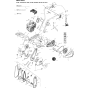 Product Complete Assembly for Husqvarna T40 M Cultivator/Tiller