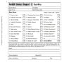 ForkLift Truck Daily Check & Defect Book - 50 Duplicate Pages