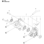 Crankcase Assembly For Husqvarna T525 Chainsaw 