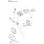 Carburetor & Air Filter Assembly For Husqvarna T525 Chainsaw 