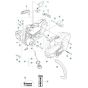 Crankcase for Husqvarna T535i XP Battery Chainsaw