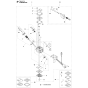 Carburetor Assembly For Husqvarna T540XPII Chainsaw 