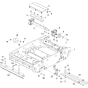 Chassis & Vibrator Assembly for Belle TDX 650 A Vibrating Roller