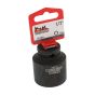 Impact Socket Hexagon 6 Point 1/2in Drive 32mm by Teng