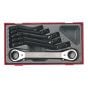 TTRORS 6 Piece Metric Ratchet Ring Spanners by Teng - TC38