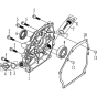 Cover Assembly for Husqvarna TF 338 Cultivator/Tiller