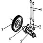 Gear Box Assembly for Husqvarna TF 545D Cultivator/Tiller