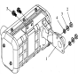 Muffler Assembly for Husqvarna TF 545D Cultivator/Tiller