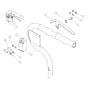 Handle Assembly for Trelawny TFP200 Floor Scarifier