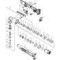 Main Assembly for Makita TL064DSME Cordless Angle Impact Driver