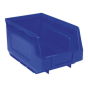 Plastic Storage Bin 150 x 240 x 130mm - Blue Pack of 24 Sealey Part No. TPS324B