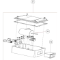 Electric Box Assembly for Norton Clipper TR202 Tile Saw