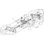 Transmission Assembly -1 for Husqvarna TR 348 Cultivator/Tiller