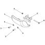 Counterweight Assembly for Husqvarna TR 348 Cultivator/Tiller