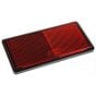 Red Rear Reflector 100x50mm - Self Adhesive Fixing