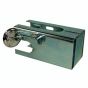 Steel safe trailer coupling lock Fits most steel pressed couplings