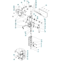 Frame Assembly -1 for Husqvarna TS 400 F Masonry Saw