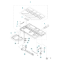 Conveyor Cart Assembly for Husqvarna TS 60 Masonry Saw