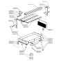 Frame Assembly for Husqvarna TS 66 R Masonry Saw