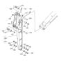 Dipper Arm Assembly for Kubota U35-3a Mini Excavator