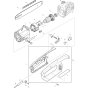 Chain & Tank Assembly For Makita UC3000A Electric Chainsaws