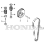 Camshaft Pulley for Honda UMC425A Brushcutter