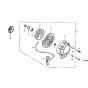 Recoil Starter Assembly for Honda UMK425LE Brushcutters