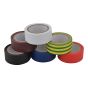 Electrical Tape (6 Colour Pack) 19mm x 3.5m by Unibond - 1415390