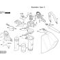 Electric Garden Blower & Vacuum Assembly for Bosch UniversalGardenTidy