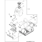 Water System Kit Assy for Wacker VP1030A 5000008701 (Honda) Rev. 114 Forward Plate Compactors