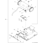 Water System Kit Assembly for Wacker VP1135A 5000009057 (Honda) Rev.100 Forward Plate Compactor