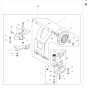 Trolley Assembly for Wacker VP1340A-5100029061 (Honda) Rev.101 Plate Compactor