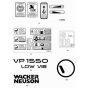 Decals for Wacker VP1550W Compactor