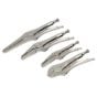 Locking Pliers Set 4pc - Hose Clamp & Pinch Off Sealey Part No. VS0310