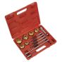 Valve Seat Cutter Set 14pc Sealey Part No. VS1825