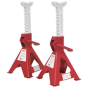 Axle Stands (Pair) 2tonne Capacity per Stand Ratchet Type Sealey Part No. VS2002