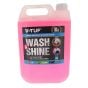 Pink Wash & Shine Retainer, Noncaustic X10 Concentrated, Biodegradable - 5 Litre