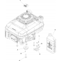 Engine-2 Assembly for Husqvarna W21 K Commercial Lawn Mower