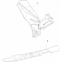 Accsessories Assembly for Husqvarna W21 K Commercial Lawn Mower