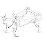 Front Frame Assembly for Wacker 10001 Dumper