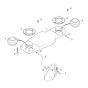 Articulated Joint Assembly  for Wacker 6001 Dumper