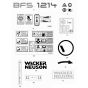 Decals for Wacker BFS 1214 Floor Saw