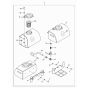 Water System Assembly for Wacker BFS 614 Floor Saw