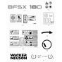 Decals for Wacker BFSX 18 Floor Saw