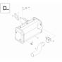 Exhaust (Diesel) Assembly for Wacker DT05 Track Dumper