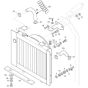 Combi Cooler Assembly for Wacker DT10 Track Dumper