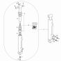 Cylinder Assembly -1 for Wacker DT10 Track Dumper