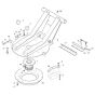 Swing Bracket Assembly for Wacker DT12 Track Dumper