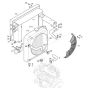 Cooler Assembly for Wacker DT15 Track Dumper