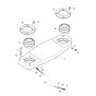 Articulated Joint Assembly for Wacker DW100 Dumper